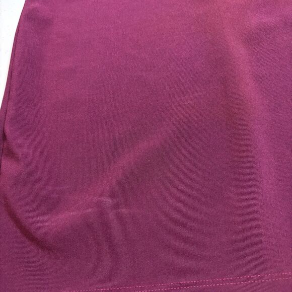 FormulaX  V Halter Neckline Open Back Burgundy 90's Y2K  Gorpcore size M made US - Picture 6 of 11